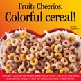 thumbnail image 3 of Fruity Cheerios, Heart Healthy Whole Grain Oat Cereal, Gluten Free, Family Size, 18.4 oz, 3 of 15