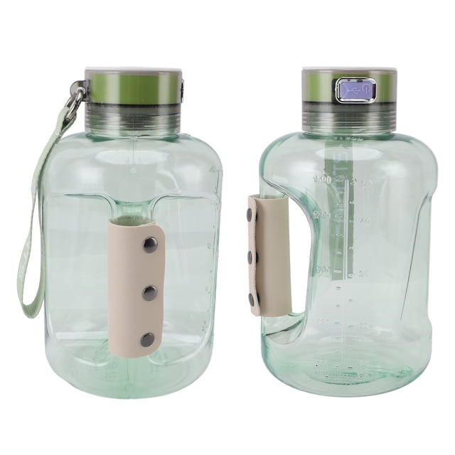 1.5L Hydrogen Water Bottle, Hydrogen Water Bottle Generator with SPE PEM Technology, Portable Sports Water Bottle for Outdoor