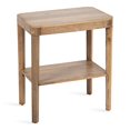 thumbnail image 2 of Kate and Laurel Talcott Wood Side Table, 22x14x26, Natural, 2 of 15