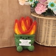 thumbnail image 6 of Funny Dumpster Fire Crochet Figurine with Quote Card, Handmade Office Desk Decor Gift, 6 of 7