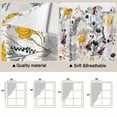 thumbnail image 5 of Wildflowers Blossom Swag Valances for Windows, Kitchen Curtains 36 Inch Length 2 Panels Set, Spring Farmhouse Botanical Floral Short Curtains for Small Windows Rod Pocket Cafe Curtains Drapes 28"x36", 5 of 8
