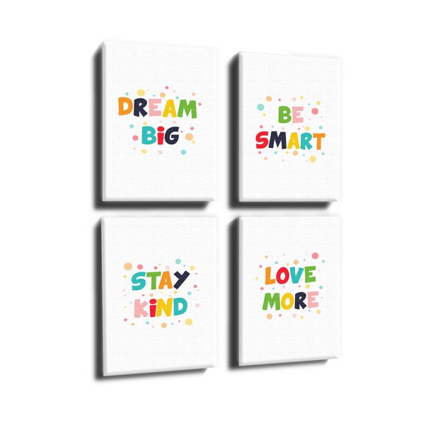 Awkward Styles Motivational Art For Baby Room Decor Love More Ideas Dream Big Quotes Decor Ready