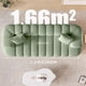 thumbnail image 5 of High Quality Cream Clouds Sofa Green Straight Free Shipping Comfort Couch Customized Small Family Divano Letto Home Furniture My Lux Decor Round, 5 of 16