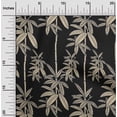 thumbnail image 2 of oneOone Cotton Poplin Black Fabric Tropical Palm Tree Craft Projects Decor Fabric Printed By The Yard 42 Inch Wide, 2 of 4