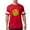 Red, variant on - Sigma Chi Grand Seal Color T Shirt - Mens Football Shirt
