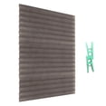 thumbnail image 2 of Walbest Household Cordless Blind Light Filtering Fabric Pleated Shade for Windows, Balcony Cafe Window Bathroom Curtain, 35.4 x 59 Inch, 2 of 7