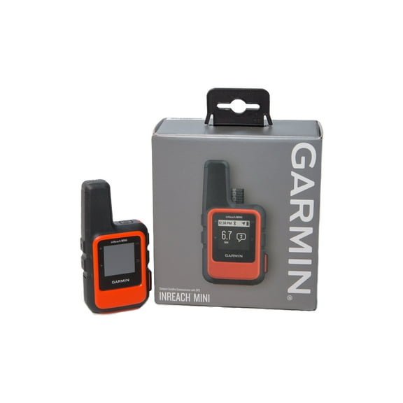 Garmin inReach Mini Orange Handheld Satellite Communicator with GPS Navigation