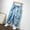 Blue, variant on Kids Boys Sweatpants, Pockets Casual Alphabet Print Elastic Waist Jogger Pants Multicolor Size 9 T