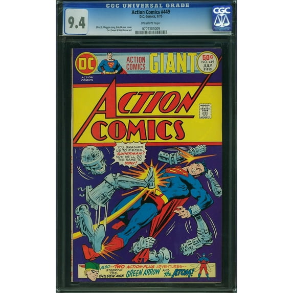 Action Comics #449 - CGC 9.4 Comic Book