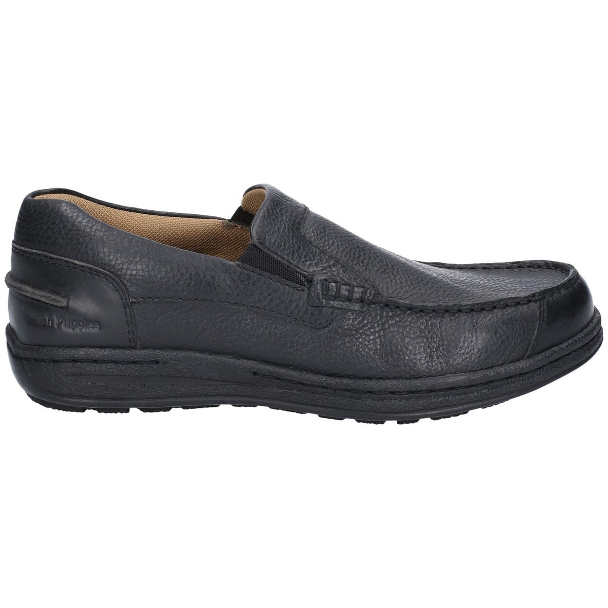 Hush Puppies MURPHY VICTORY Mens Casual Formal Comfort Leather Slip On Shoes