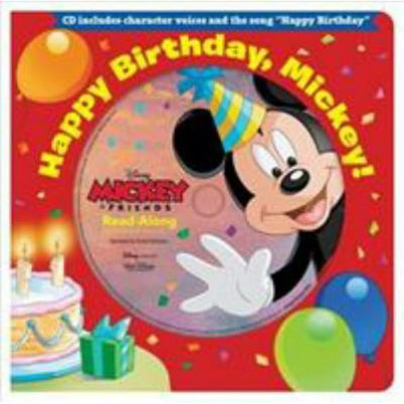Pre-Owned Happy Birthday, Mickey! Read-Along Storybook and CD