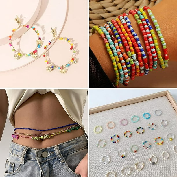 Acheter Kit de fabrication de bracelets en perles, avec perles de