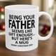 thumbnail image 1 of Taza de café de cerámica de 325 ml | Diseño original con letras del alfabeto | Apto para microondas y lavavajillas | Regalo único para militares, hombres, mujeres, familiares, amigos, compañeros, 1 of 5