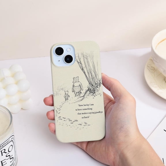 Winnie the Pooh Quote Sketch X1092 Phone Case Compatible with iPhone 17 16 15 14 13 12 11 Pro Max – Premium Protection