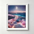thumbnail image 6 of DIY Diamondart Painting Kits Moon Landscape DiamondArt Kits Wall Decoration, 6 of 10