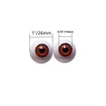 thumbnail image 3 of Ojos de plástico DoubleWood para Halloween, 4 pares, 26 mm de diámetro, 3 of 8