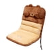 thumbnail image 3 of Cojín del asiento Cojín de silla de dibujos animados, almohada de respaldo, cojín de silla de respaldo alto, almohada de respaldo de sofá para silla de oficina , marrón y amarillo Fanmusic Cojín del asiento, 3 of 7