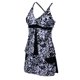 thumbnail image 4 of Playera Tankini Impresión Mujeres Oval Forma Tejido Elástico Ropa Hermoso 3XL jinwen Traje de baño Tankini de mujer, 4 of 8