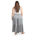 thumbnail image 3 of Pantalon estilo palazzo Roman Fashion /Tallas Extras, R42 (Gris) gris 38, 3 of 6