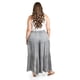 thumbnail image 3 of Pantalon estilo palazzo Roman Fashion /Tallas Extras, R42 (Gris) gris 40, 3 of 6