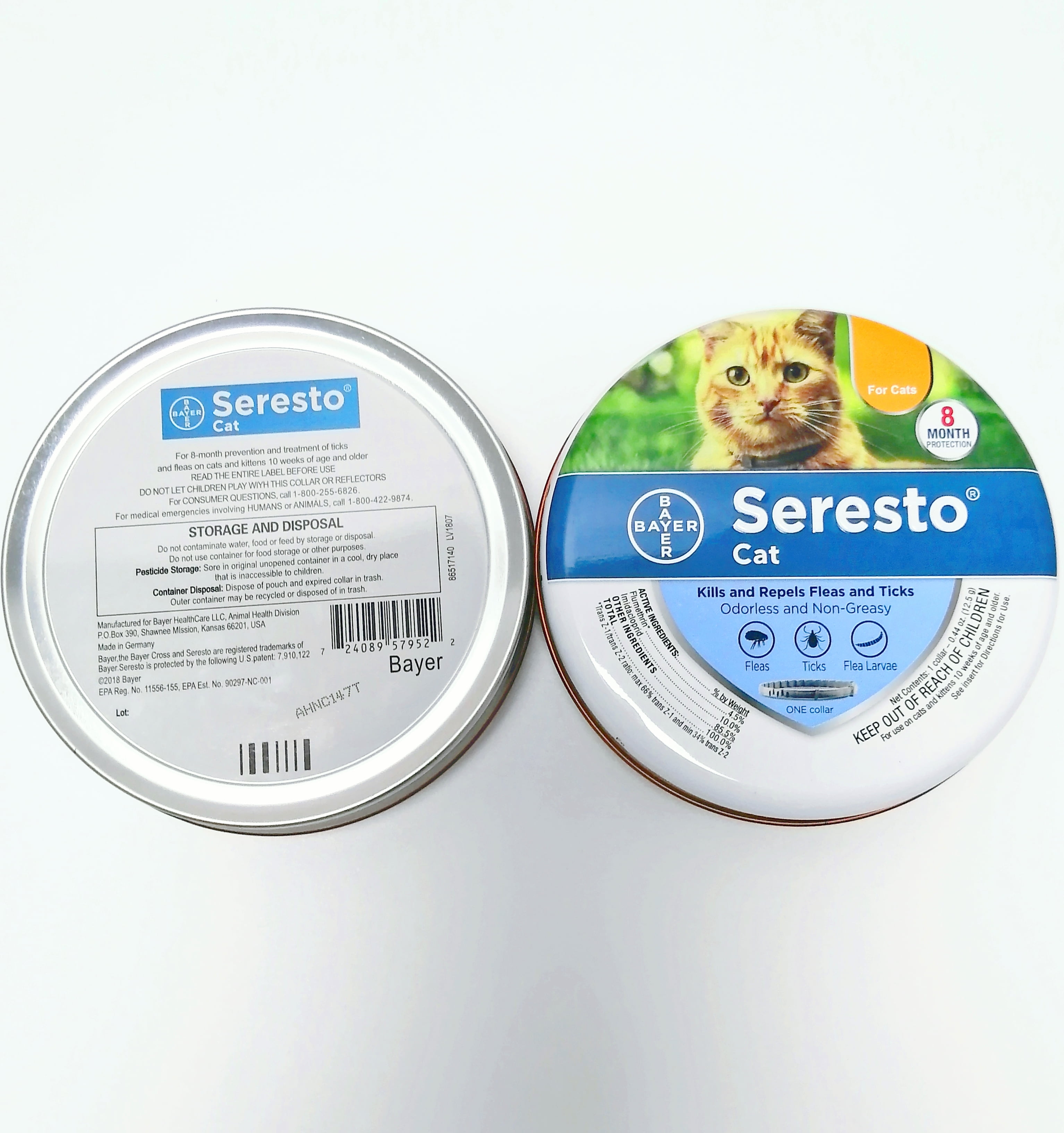 seresto cat collar ticks australia