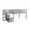 Gray, variant on Low Twin Loft Bed Wood Loft Bed Frame for Kid's Rooms, Twin loft bed with Stairs Storage function and Safety Rails, for Kid Boys Girls Teens, Gray