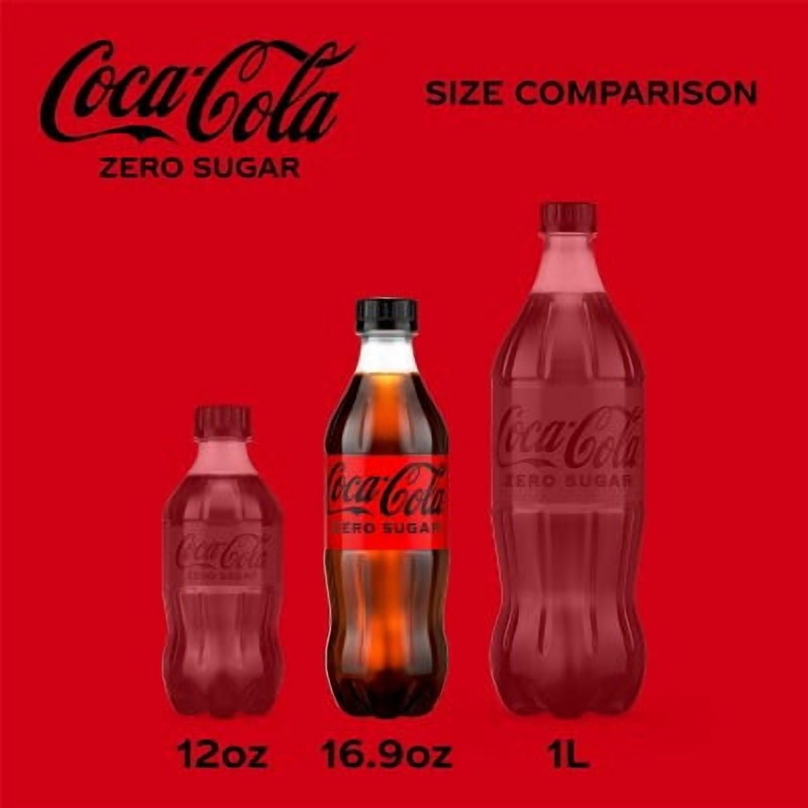 Coca-Cola Zero Sugar Soda - 6pk/16.9 fl oz Bottles