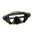 thumbnail image 3 of Gafas de buceo anti antiniebla equipo ancho de visión antifugio máscara de buceo máscara de buceo para niñas para niñas buceo Negro amarillo, 3 of 8