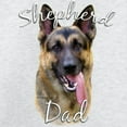 thumbnail image 3 of CafePress - GSD Dad2 Sweatshirt - Crew Neck Sweatshirt, 3 of 4