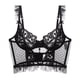 thumbnail image 5 of Conjunto de ía de mujer con aros 2 piezas encaje Panty Set francés Negro Yuyangstore Ropa interior de mujer, 5 of 8