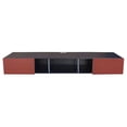 thumbnail image 2 of Mueble para tv de 65 Hogare Centro de Entretenimiento Flotante Color Negro Rojo, 2 of 9