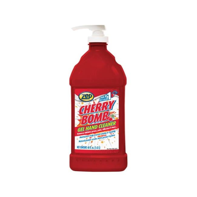 ZUCBHC48 48 oz Cherry Bomb Heavy Duty Hand Cleaner, Clear