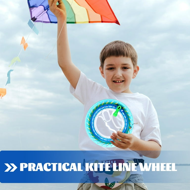 Reusable Kite Reel Outdoor Kite Strings Winder Kite Winding Reel with Kite  Flying String 