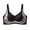 Black, variant on Sports Bra Workout Bra Super Froncé Doux Et Confortable Sans Armatures Soutien Gorge Push Up Pour Femme Lingerie De Sport Soutien Gorge Sans Armatures