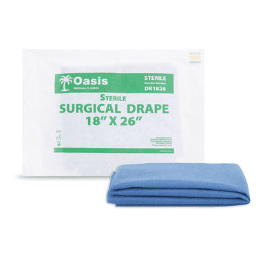 Sterile Surgical Drape, 18-in x 26-in, 25 Count