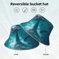 thumbnail image 2 of Fuzoiu Airplane Shark Print Reflective Bucket Hat,Outdoor Hat for Men and Women,Bucket Hat for Travel Fishing Hunting Summer Camp, 2 of 6
