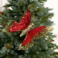 thumbnail image 4 of Diceymbol Hollow Butterfly Christmas Tree Decor, 9.84" Handmade DIY Accessory, 1PC, 4 of 6