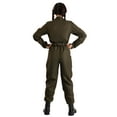 thumbnail image 3 of Women's Flight Suit Top Gun Costume, 3 of 10