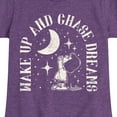 thumbnail image 3 of HYBRID APPAREL - Peanuts - Wake Up And Chase Dreams - Toddler & Youth Girls Short Sleeve Graphic T-Shirt, 3 of 5