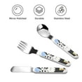 thumbnail image 3 of Johaoi Bluey Print Toddler Utensils,Kids Silverware with Silicone Handle Flatware Sets Childrens Safe Flatware Cutlery Set Stainless Steel Cutlery, 3 of 8