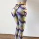 thumbnail image 3 of MKLEKYY Leggings de yoga para mujer, con estampado de cintura alta, elásticos, para fitness, 3 of 4