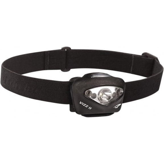 Princeton Tec White LED Bulb, 150 Lumens, Hands-free Flashlight Black Plastic Body, 3 AAA Alkaline Batteries Included
