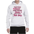 thumbnail image 2 of Wild Bobby, Fighting Cancer And Still Sexy, Breast Cancer Awareness, Unisex Graphic Hoodie Sweatshirt, White, XX-Large, 2 of 5
