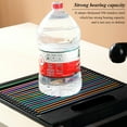 thumbnail image 5 of ReaNea Rainbow Roll Up Dish Drying Rack Over The Sink, Kitchen Rolling Dish Drainer, Foldable Sink Rack Mat for Kitchen Sink Counter, 5 of 9