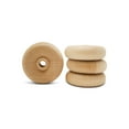 thumbnail image 4 of Classic Mini Wooden Wheels, Great for Crafts Too, 1-3/4 Inch Diameter, 9/16 Inch Thick, 1/4 Inch Hole, Pack of 100, by Woodpeckers, 4 of 8