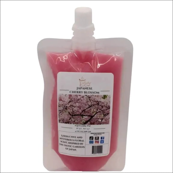 Japanese Cherry Blossom Squeezable Wax Melt Pack (4Ounces)