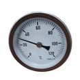 thumbnail image 1 of Termómetro de Metal Zulema de Dial 0-120 Grados Resistente al Agua, 1 of 8