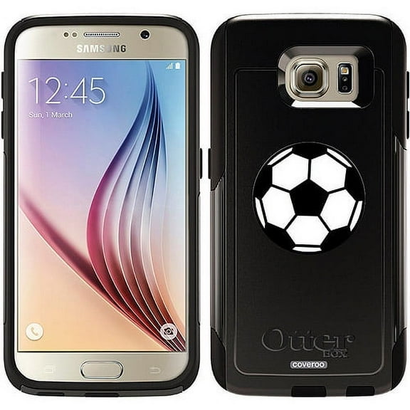 Soccer Ball 2 Design on OtterBox Commuter Series Case for Samsung Galaxy S6