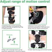 NEENCA Unloader Knee Brace - Lightweight, Low Profile OA Knee Brace for Arthritis Pain and Support - Premium Knee Support for Medial and Lateral Knee Pain (Left)
