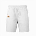 thumbnail image 4 of KPOPLK Boys Chino Shorts - Lightweight Cotton Straight Fit Chino Shorts Casual School Uniform Shorts for Boys with Button Closure White 9-10 Years, 4 of 4